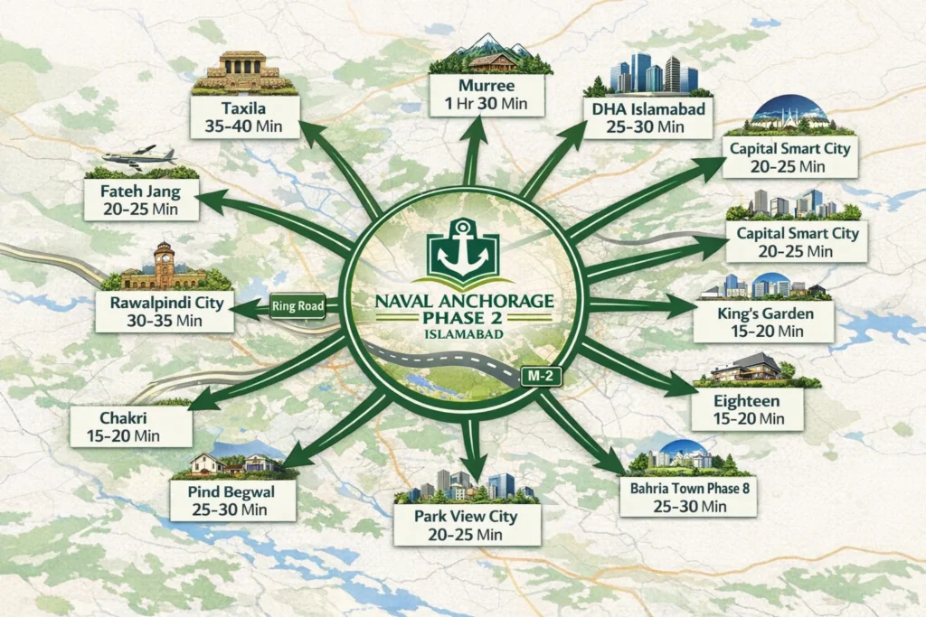 Naval Anchorage Phase 2 Islamabad Prime Locations