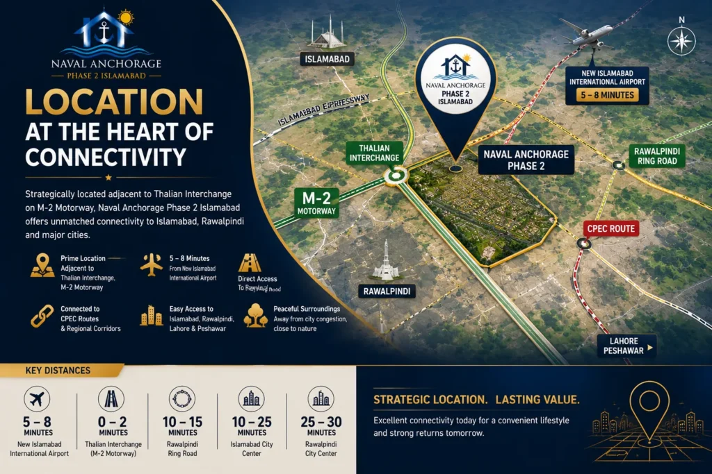 Naval anchorage phase 2 Location map